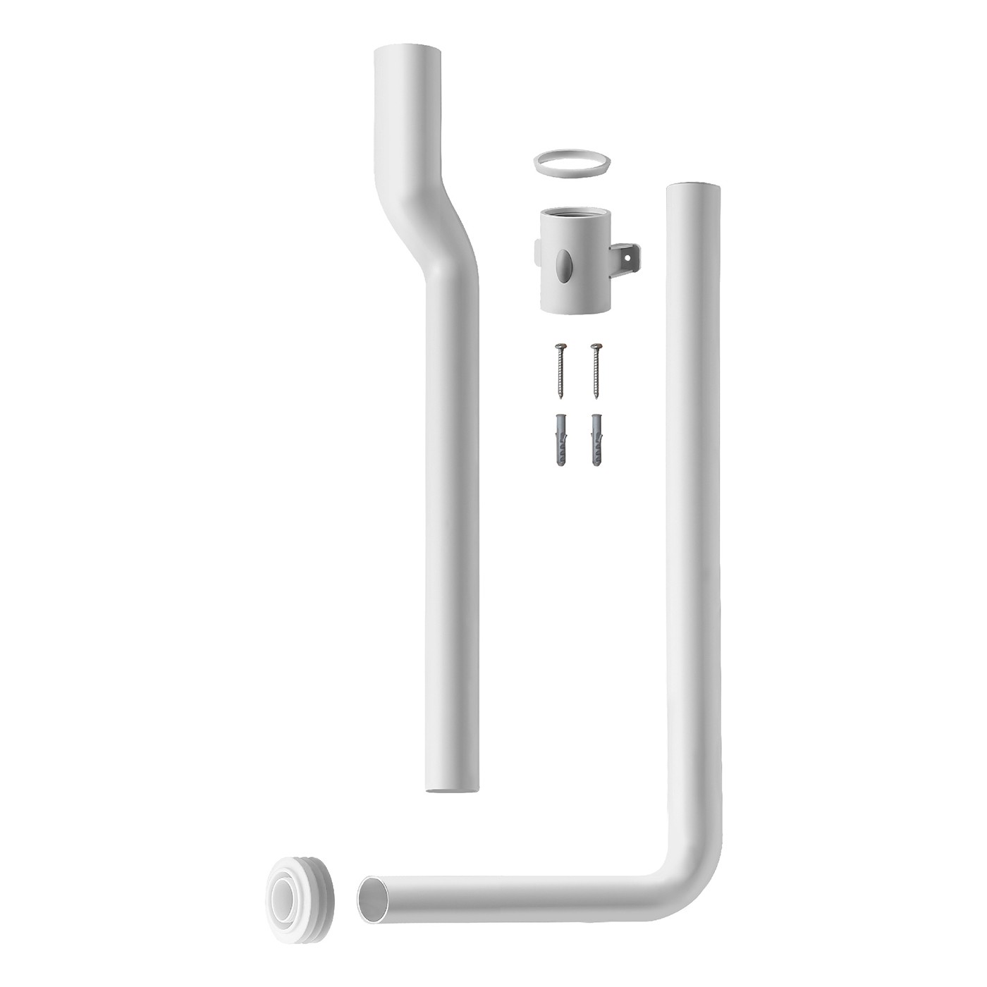 TUYAU EN APPLIQUE Ø50x32, 2 PIÈCES