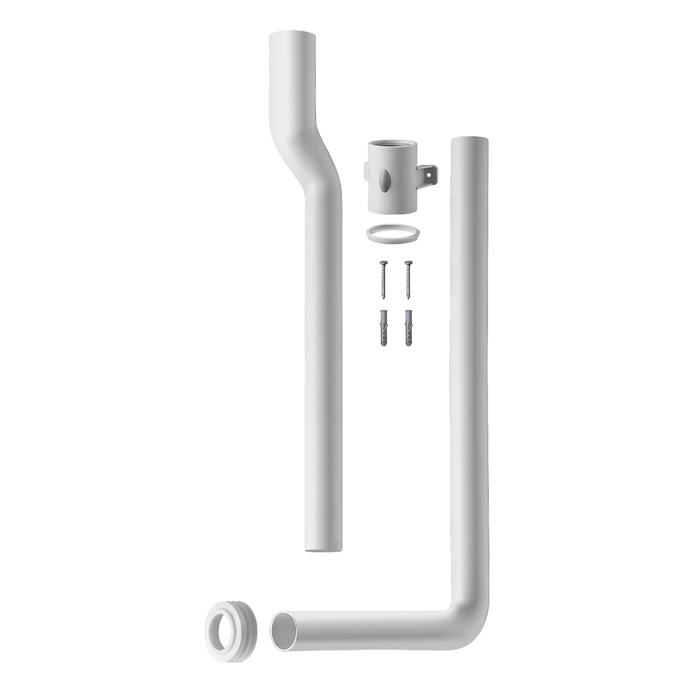 TUYAU EN APPLIQUE Ø50x40, 2 PIÈCES