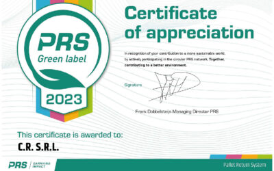 Certificazione PRS Green Label 2023